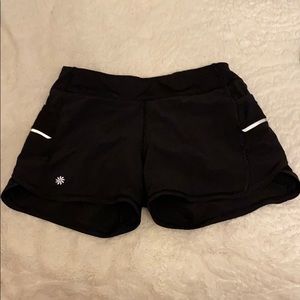 NWOT Athleta girl black shorts